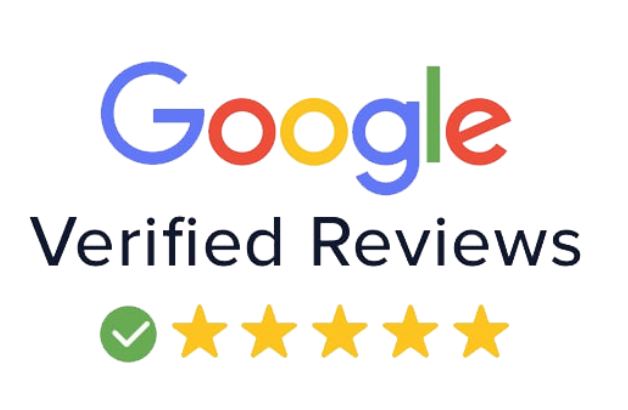 5 start google verified badge
