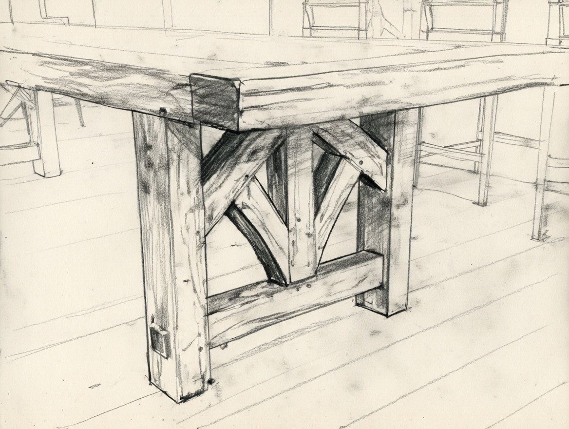 Le Conte Summit Dining Table – Heavy Timber Built to Last Generations