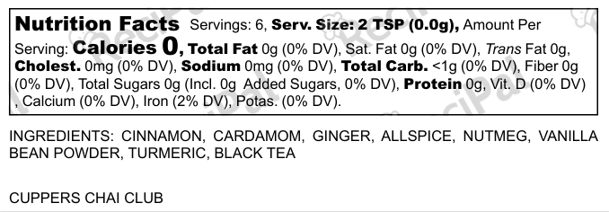 Anti-Inflammatory Chai