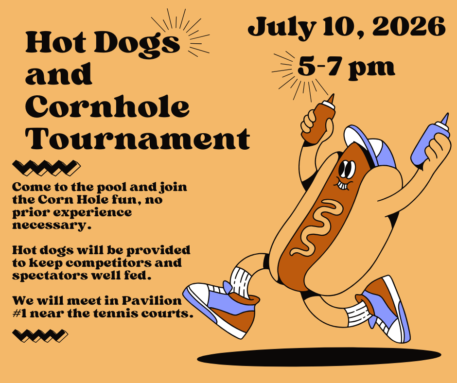  Hot Dogs and Corn Hole Competition