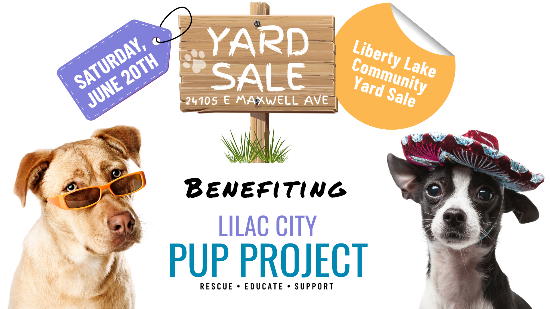 Liberty Lake Yard Sale Benefiting LCPP