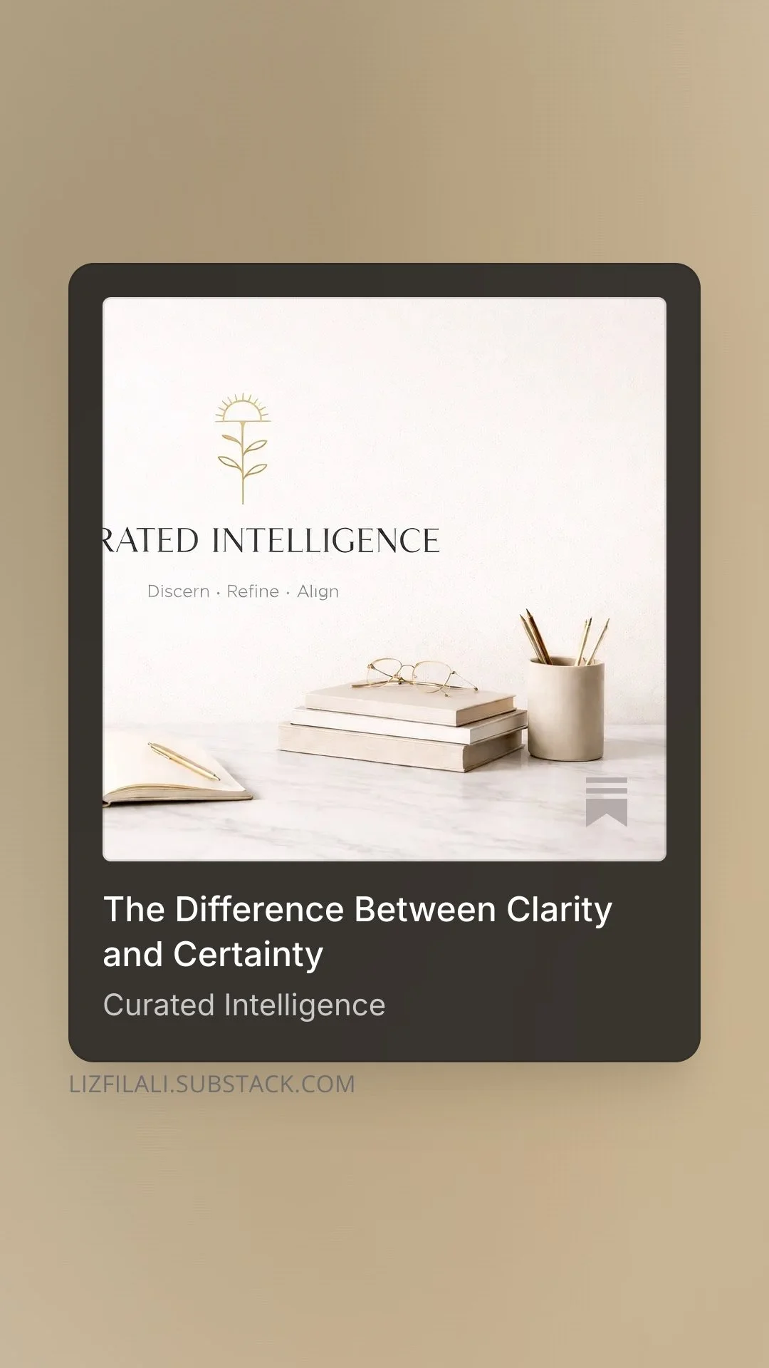 Essay 2 | The Difference Between Clarity and Certainty