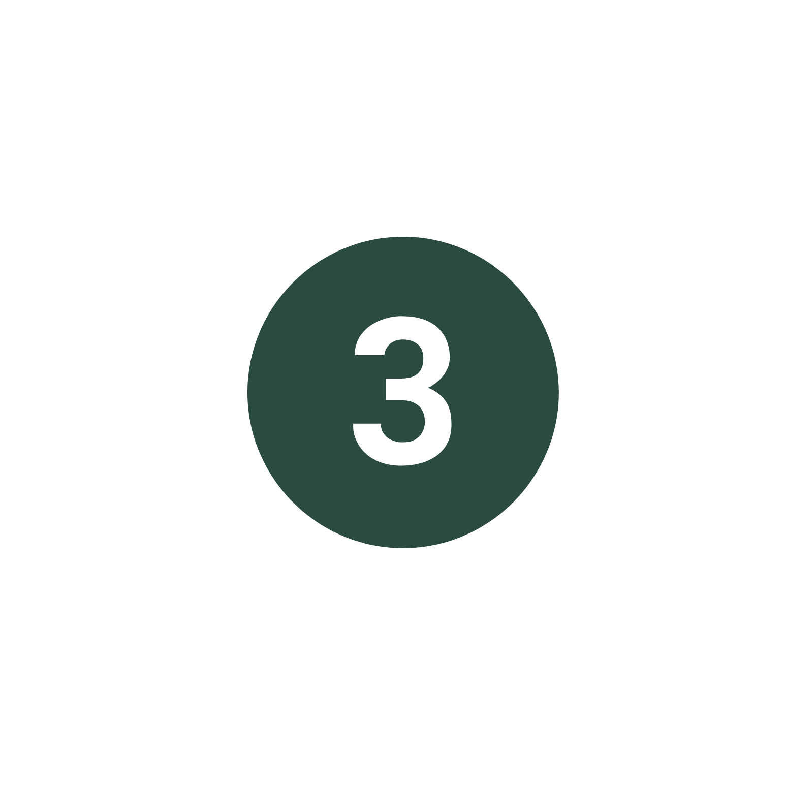 Black circular button with green number 3 in the center, connected to the black button above by a black line. The top black button has the text 'Press Me' in white. Orange starburst shape with the text 'Press' in black is nearby.