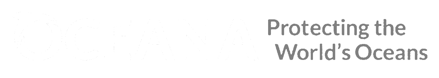 Oceana logo with the slogan "Protecting the World's Oceans"