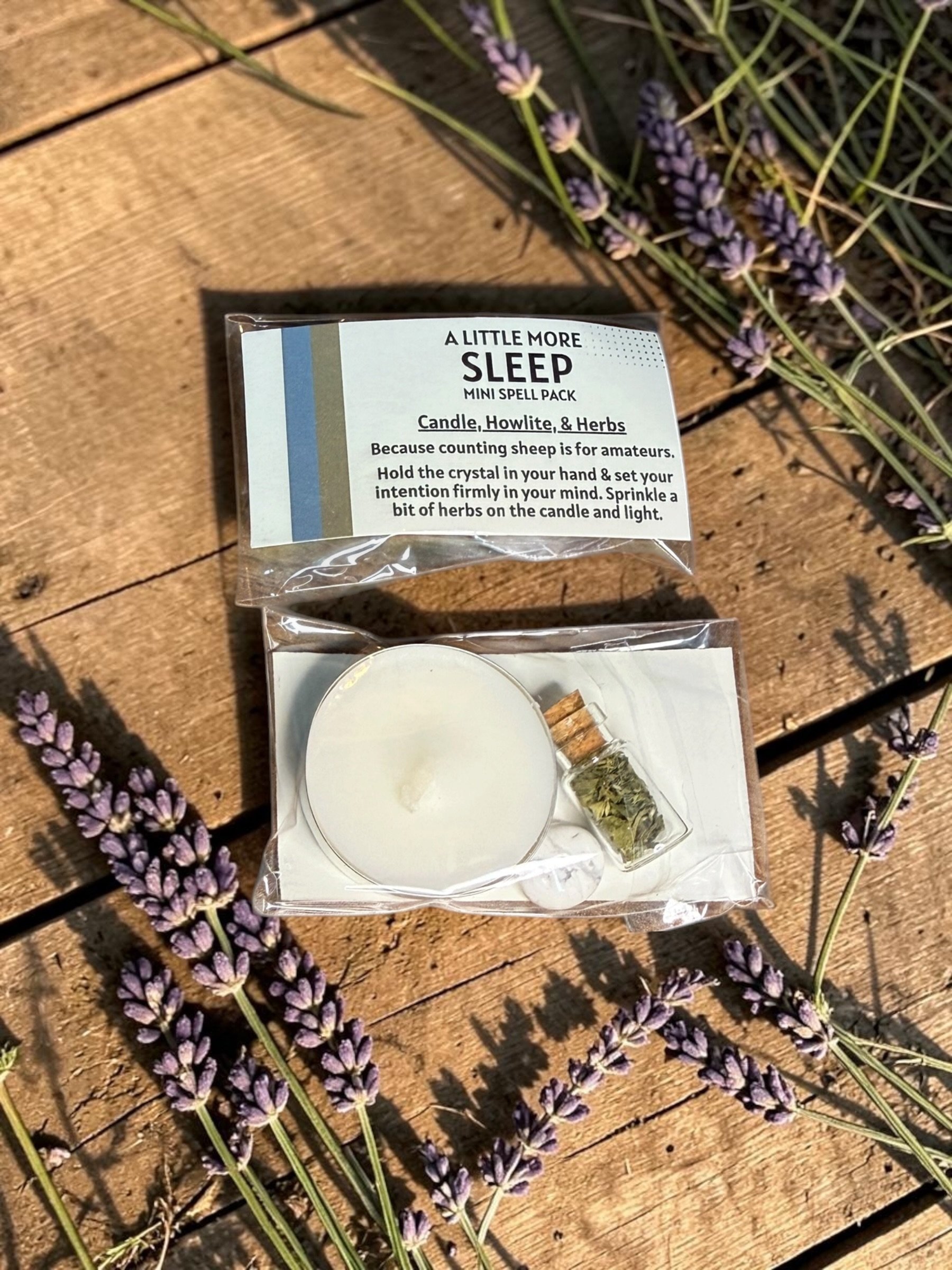 A Little More Sleep — Mini Intention Spell Kit
