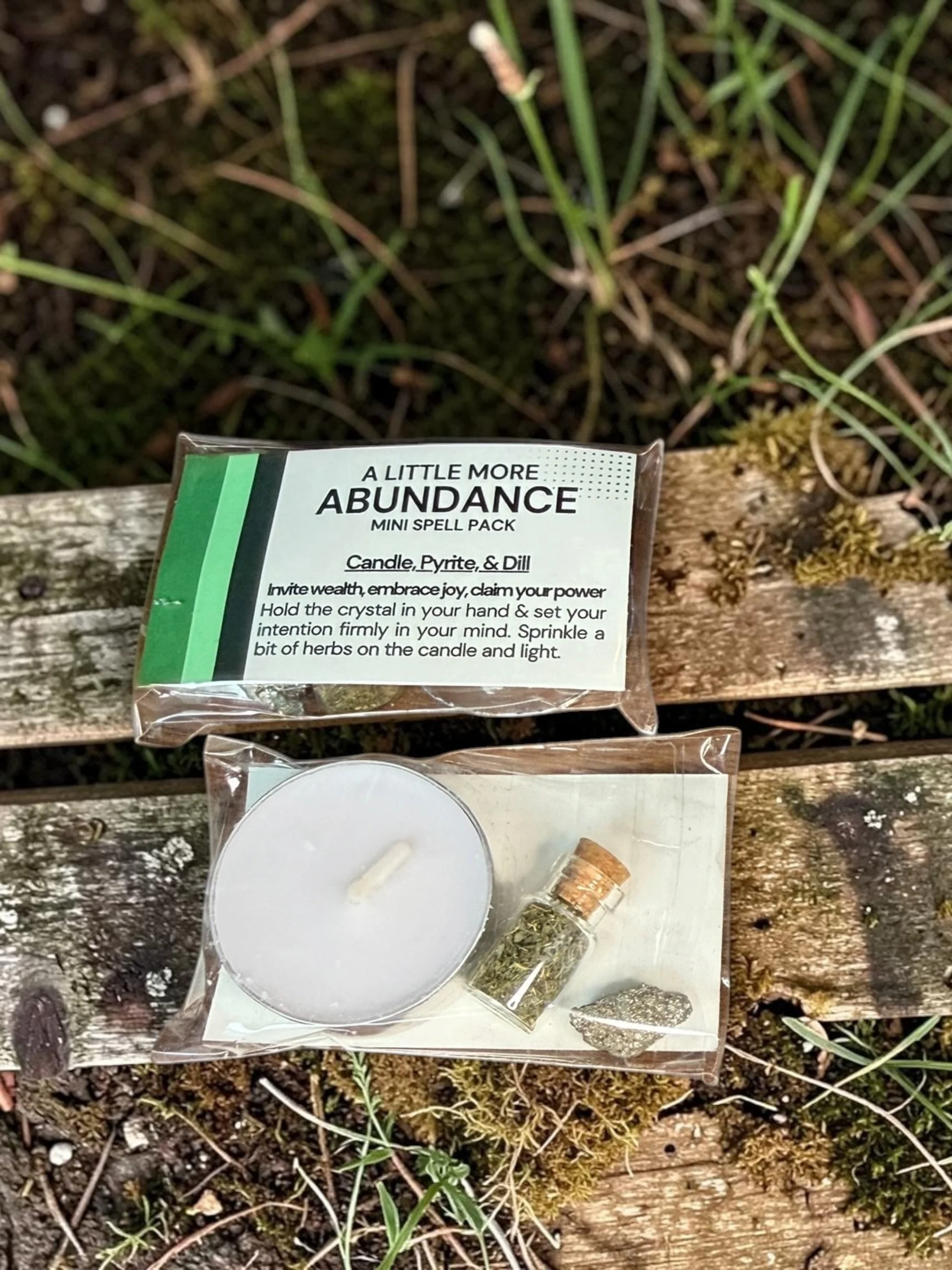 A Little More Abundance — Mini Intention Spell Kit