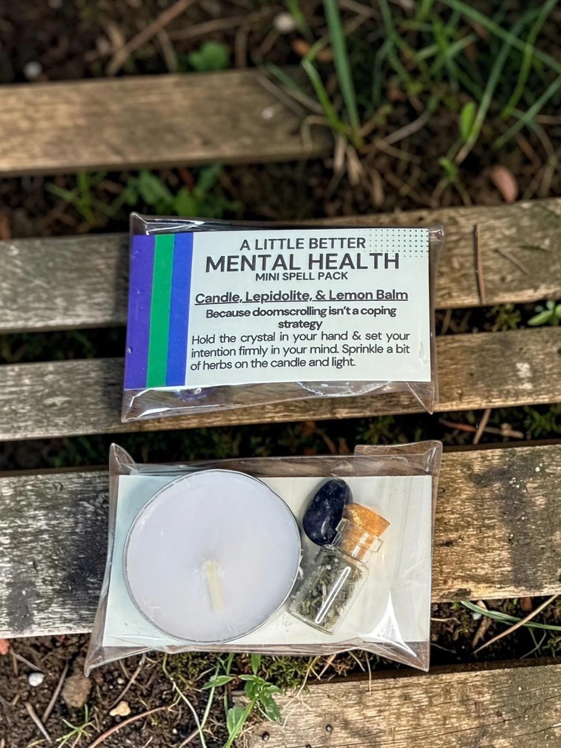 A Little Better Mental Health — Mini Intention Spell Kit