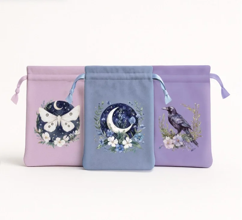 Raven Purple — Velvet Arcana Tarot Bag