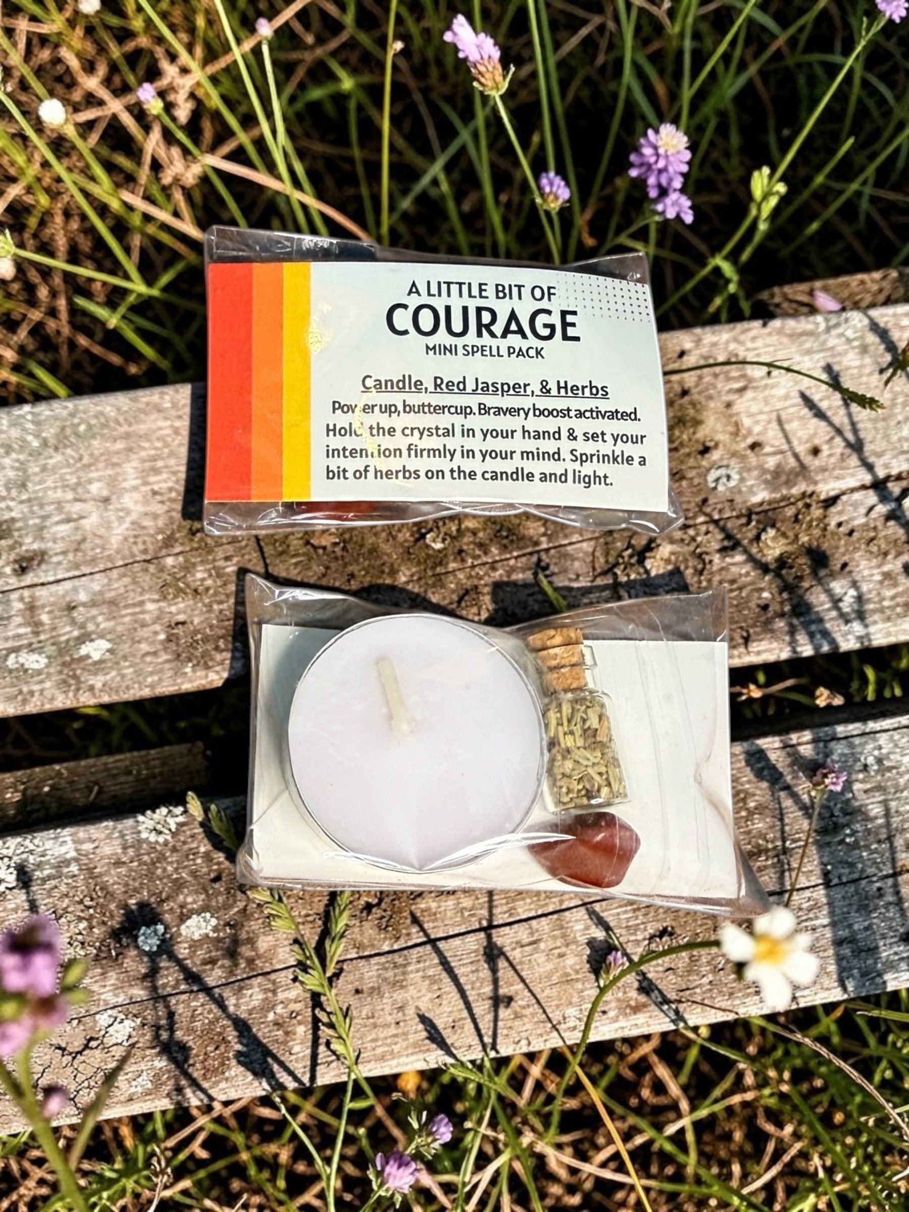 A Little More Courage — Mini Intention Spell Kit