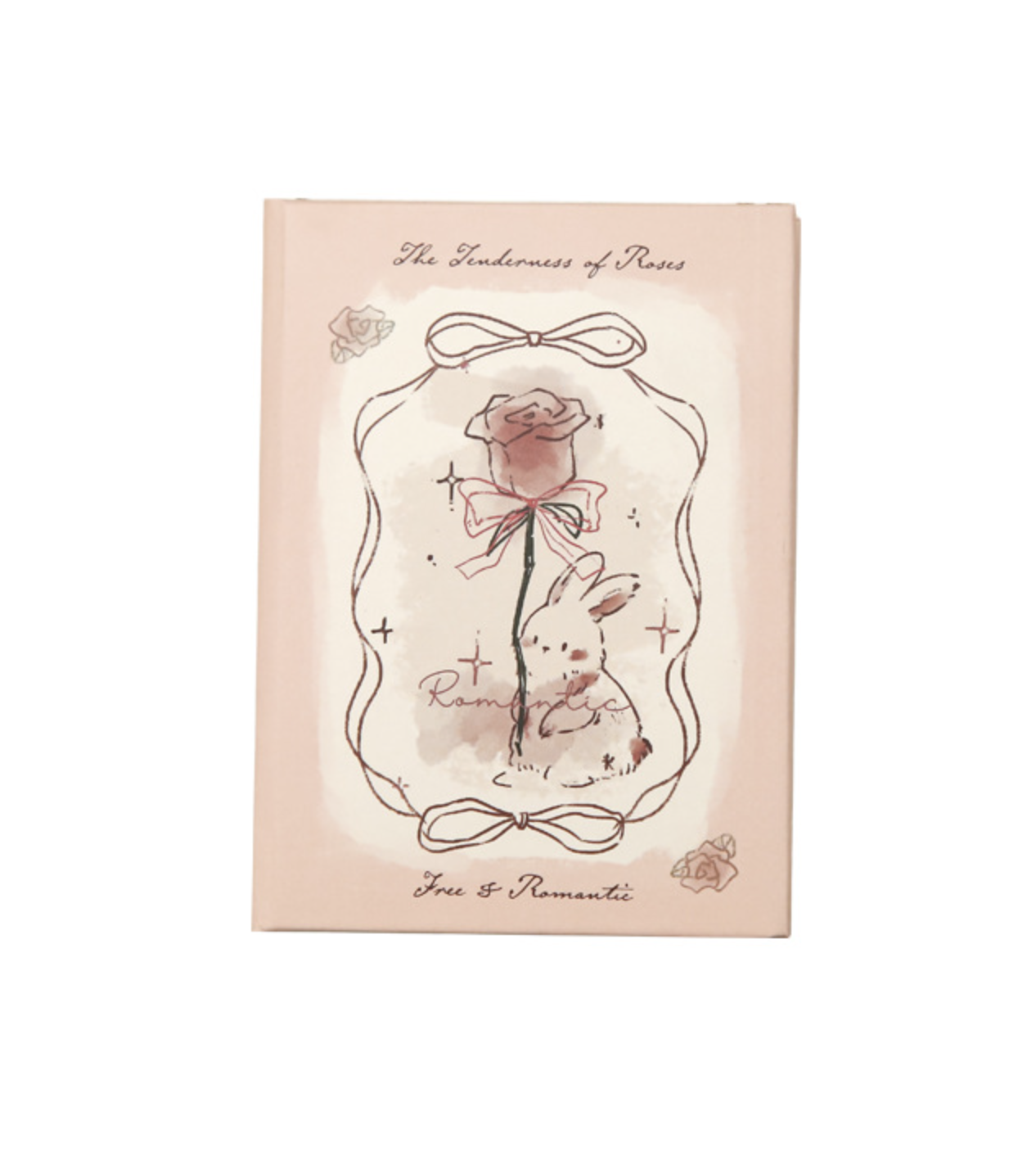 Vintage Rose Chronology Series A7 Pocket Notebook — Romantic Contract