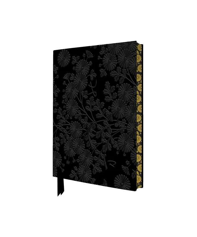 Uematsu Hobi: Chrysanthemums Artisan Art Pocket Notebook