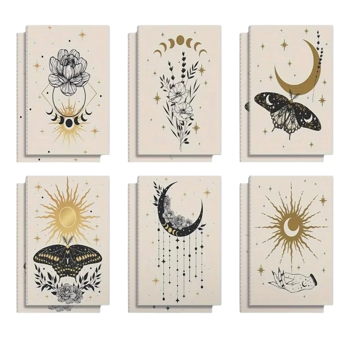 Pocket Notebook — Tarot & Celestial Collection (3.2" x 5")