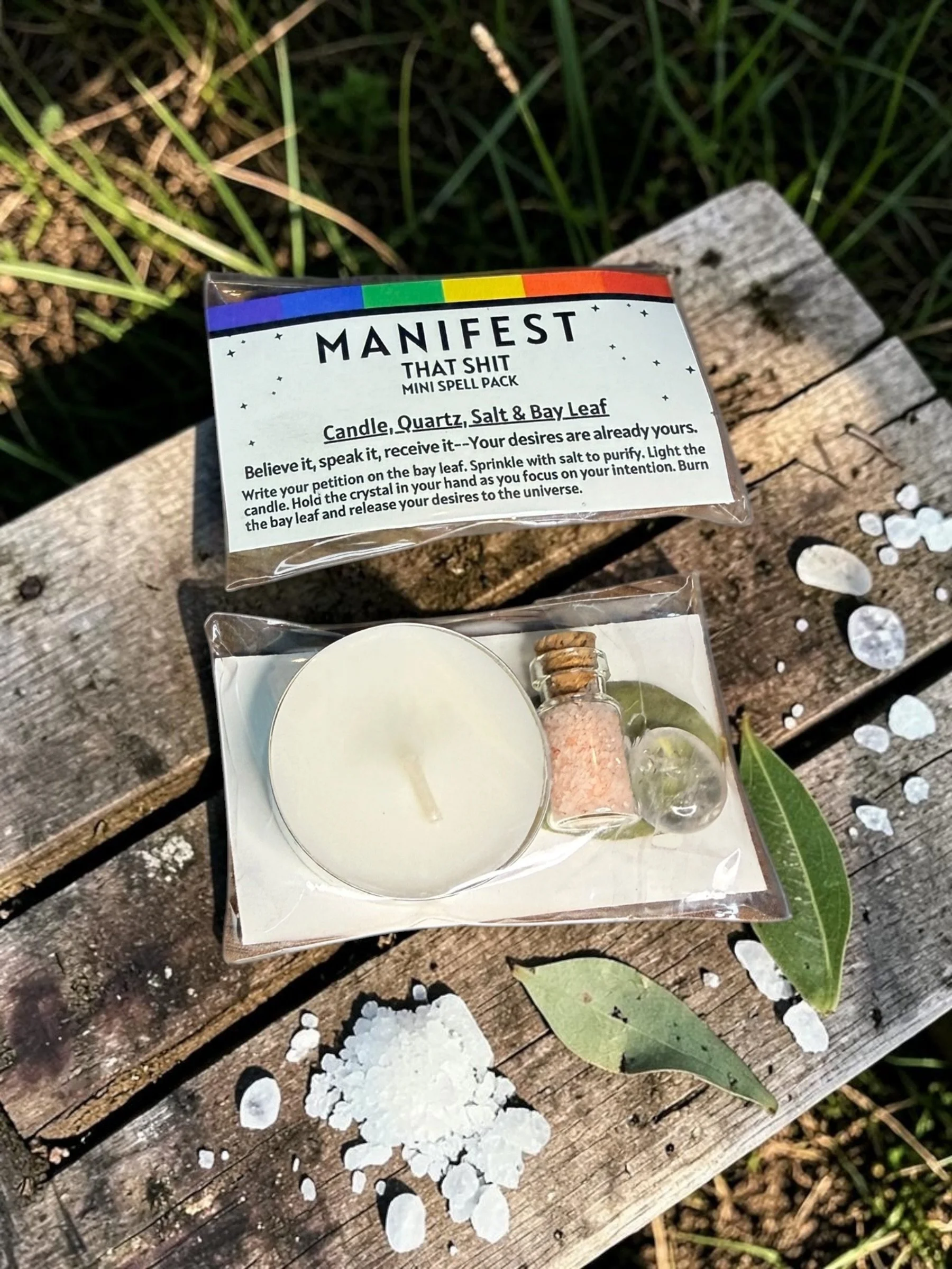 Manifest That Shit — Mini Intention Spell Kit