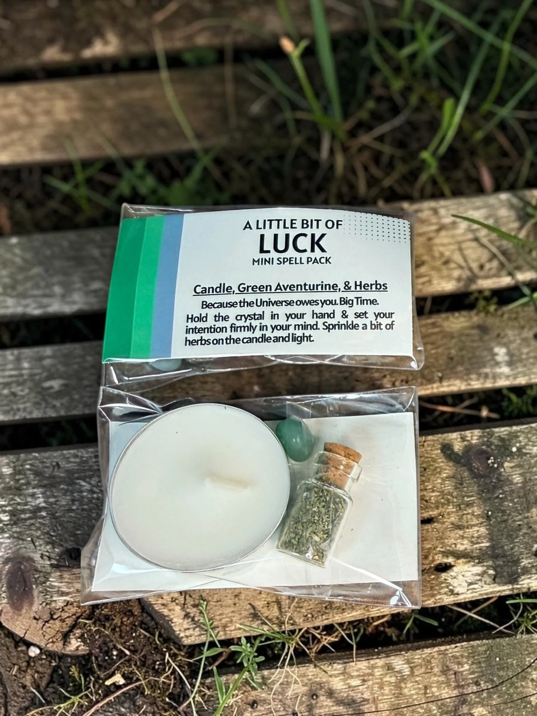 A Little More Luck — Mini Intention Spell Kit