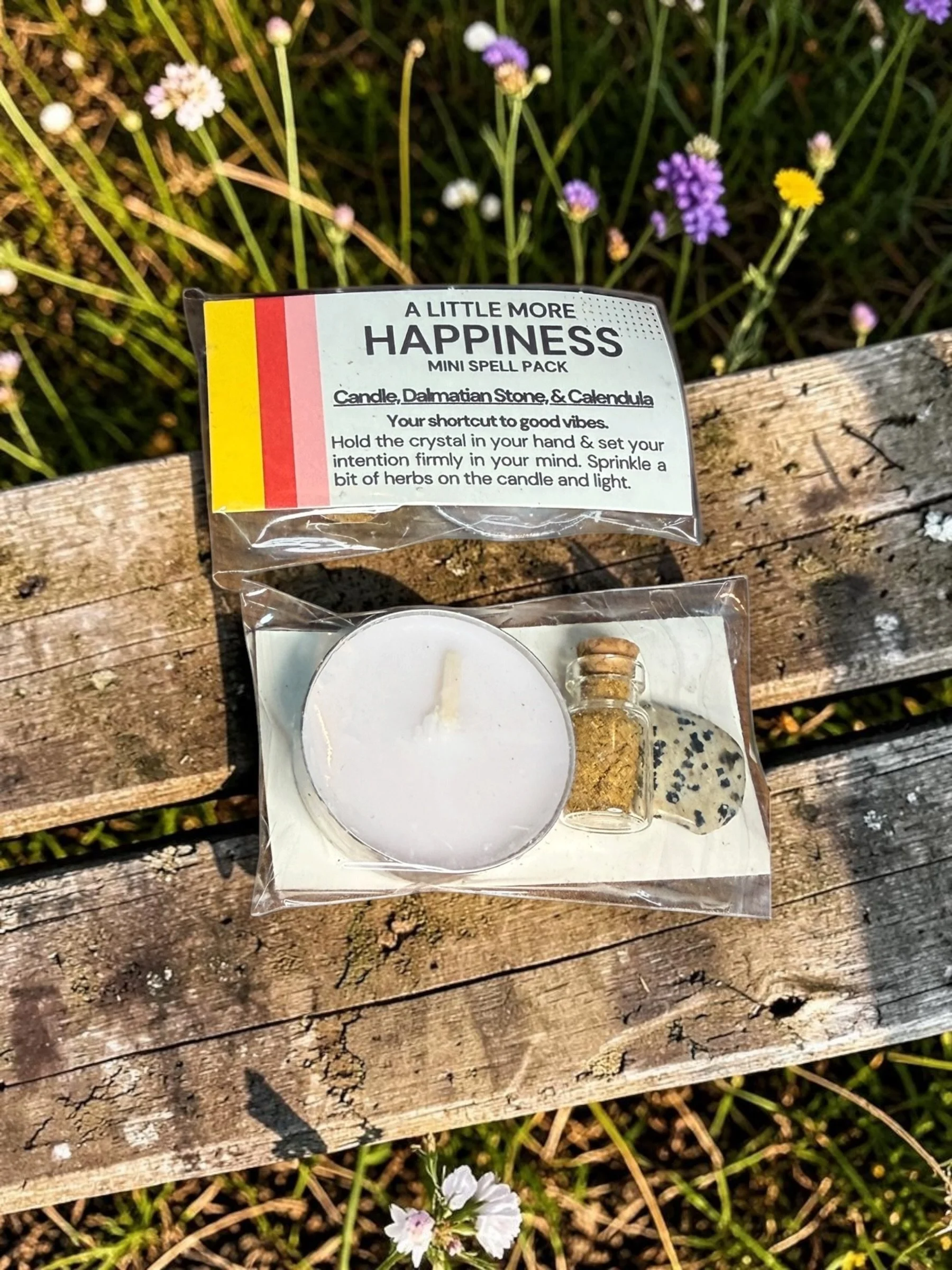 A Little More Happiness — Mini Intention Spell Kit