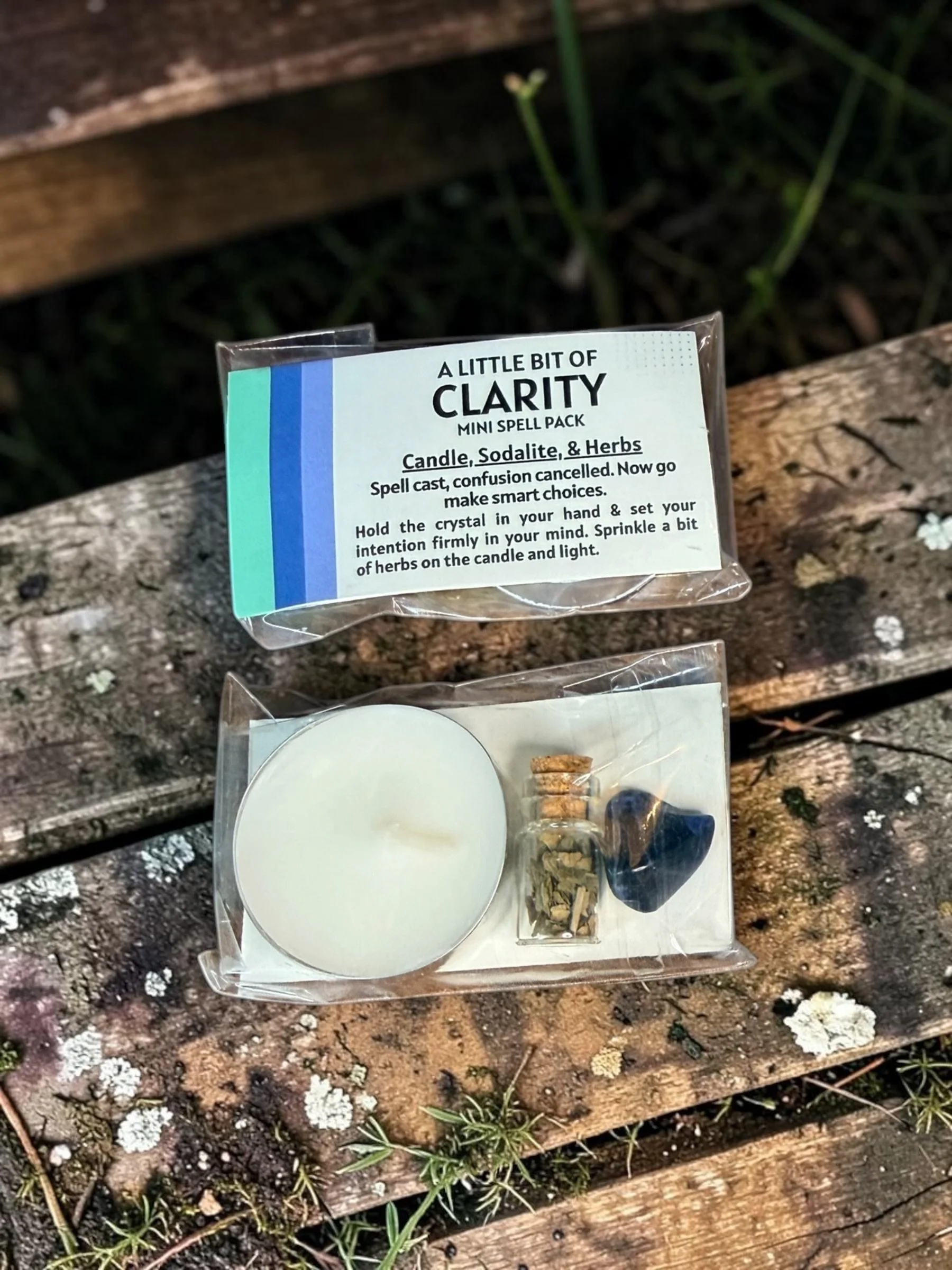 A Little More Clarity — Mini Intention Spell Kit