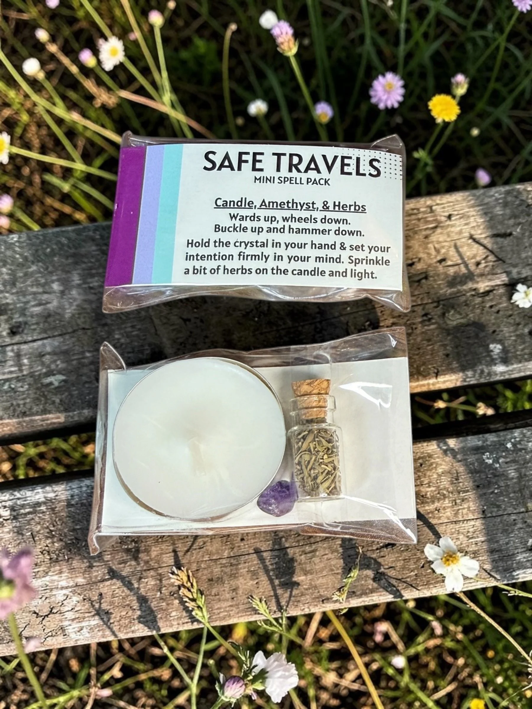 Safe Travels — Mini Intention Spell Kit