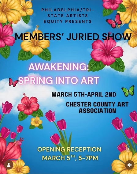 Artists Equity Show - Awakening:Spring into Art