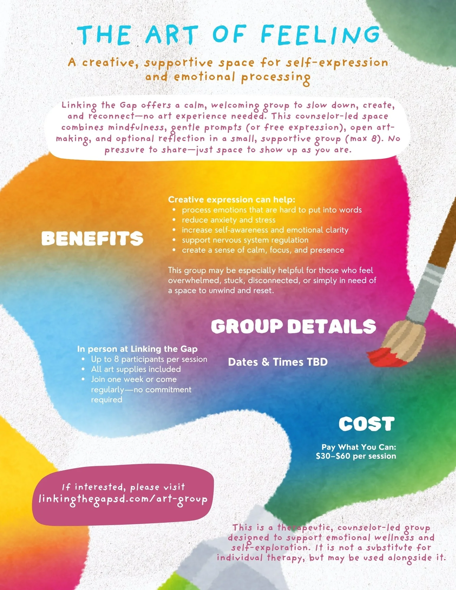 art therapy group Sioux Falls
