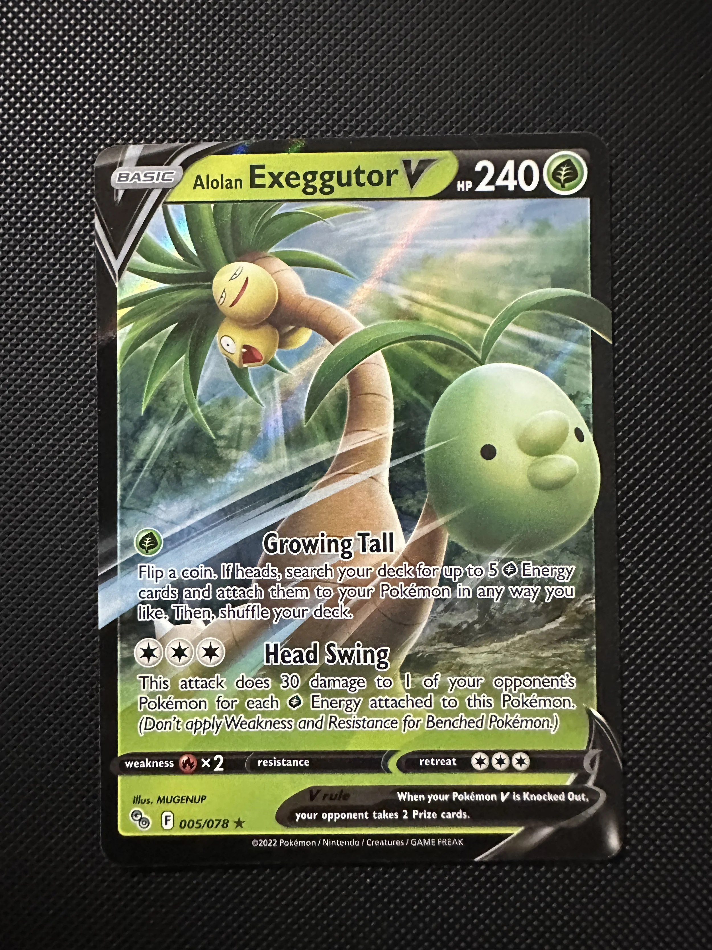 Alolan Exeggutor V 005/078
