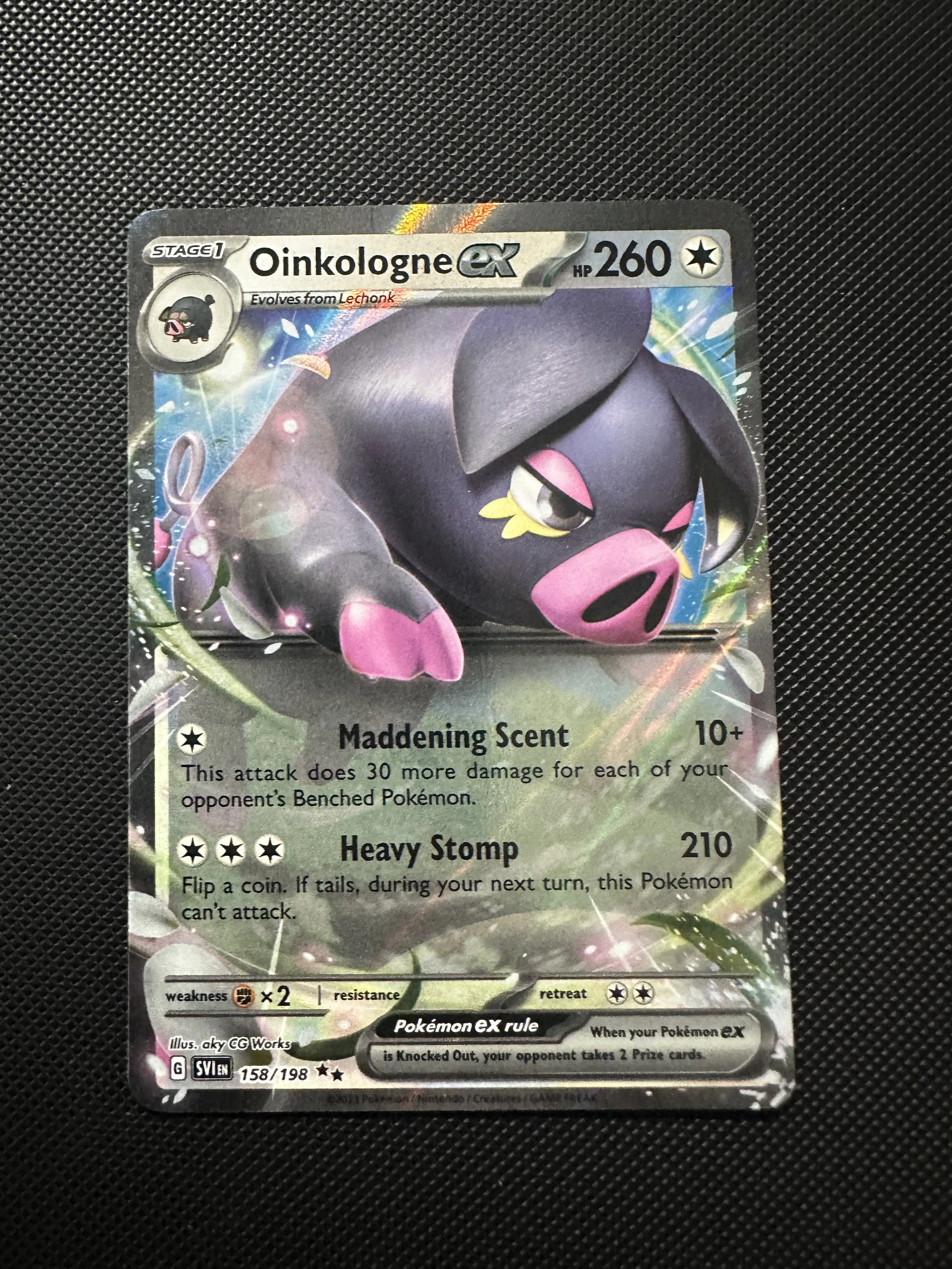 Oinkologne EX 158/198