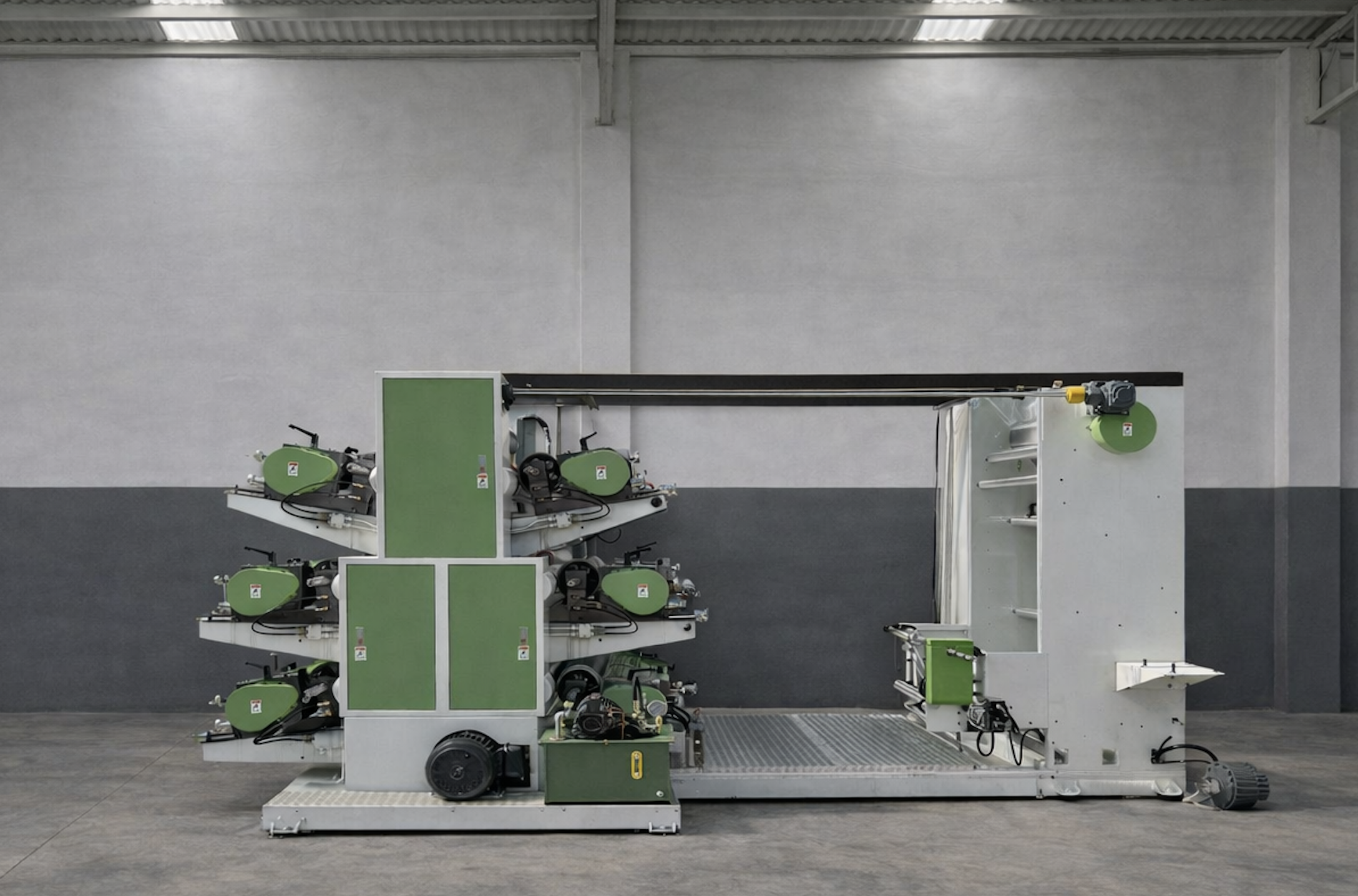 3 Flexo Printing machines