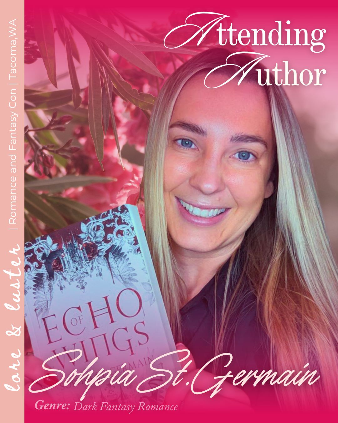 Sophia St.Germain is an attending author at Lore and Luster in Tacoma WA