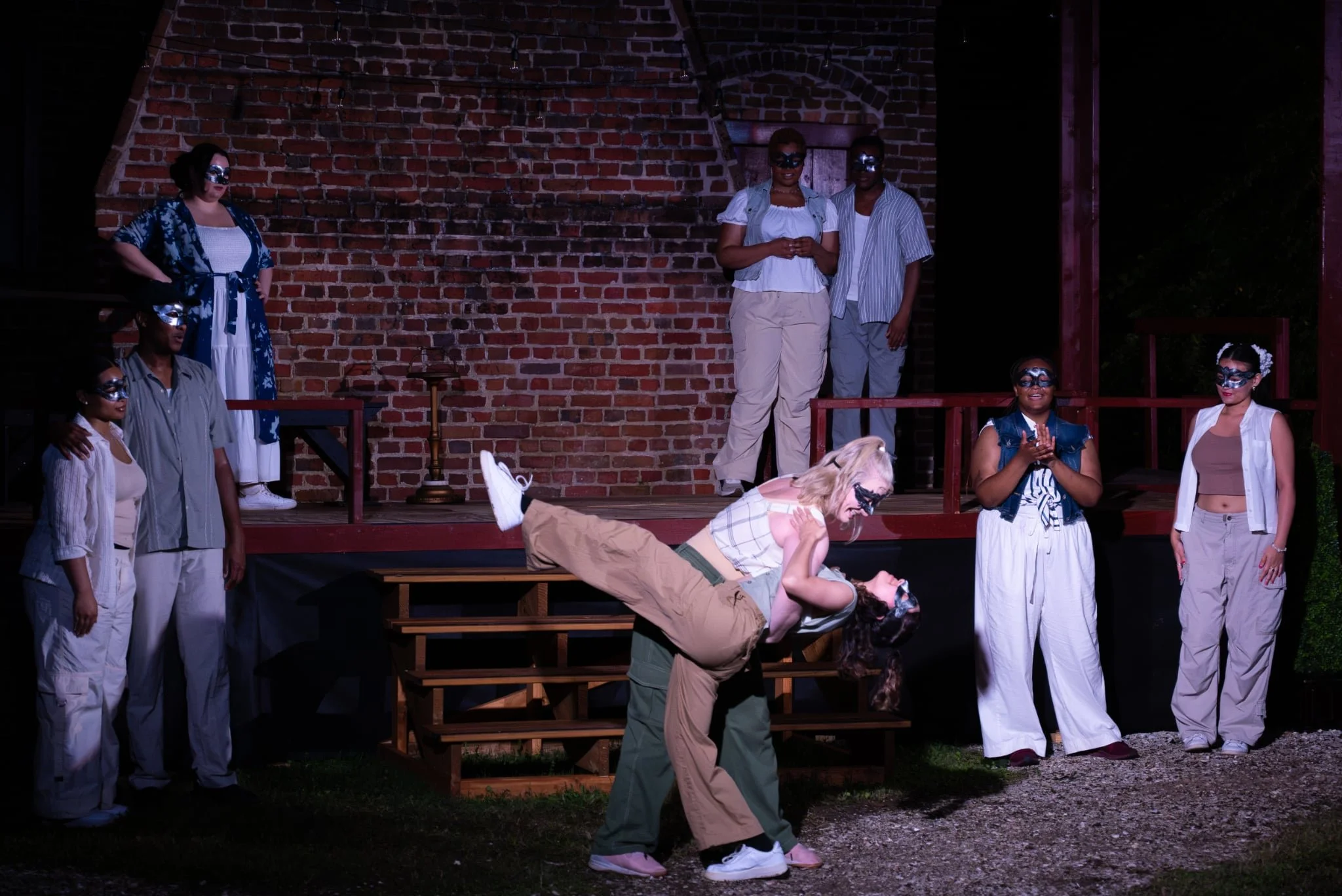 Ensemble in "Romeo and Juliet". Photo by J. Stubbs Photography