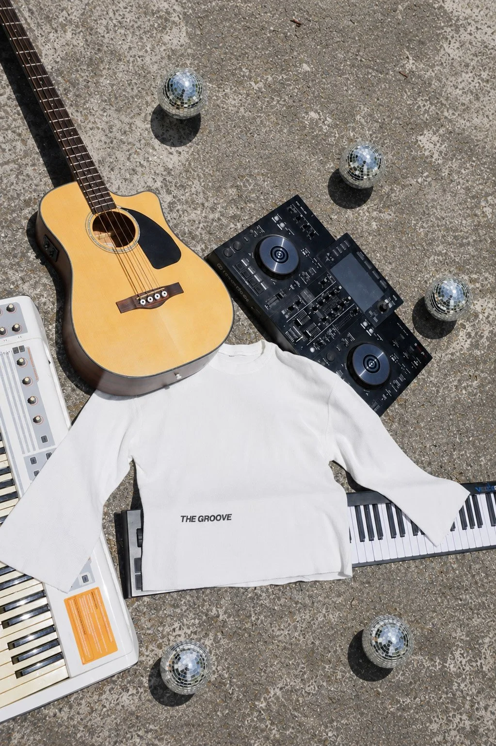 The Groove Waffle Tee