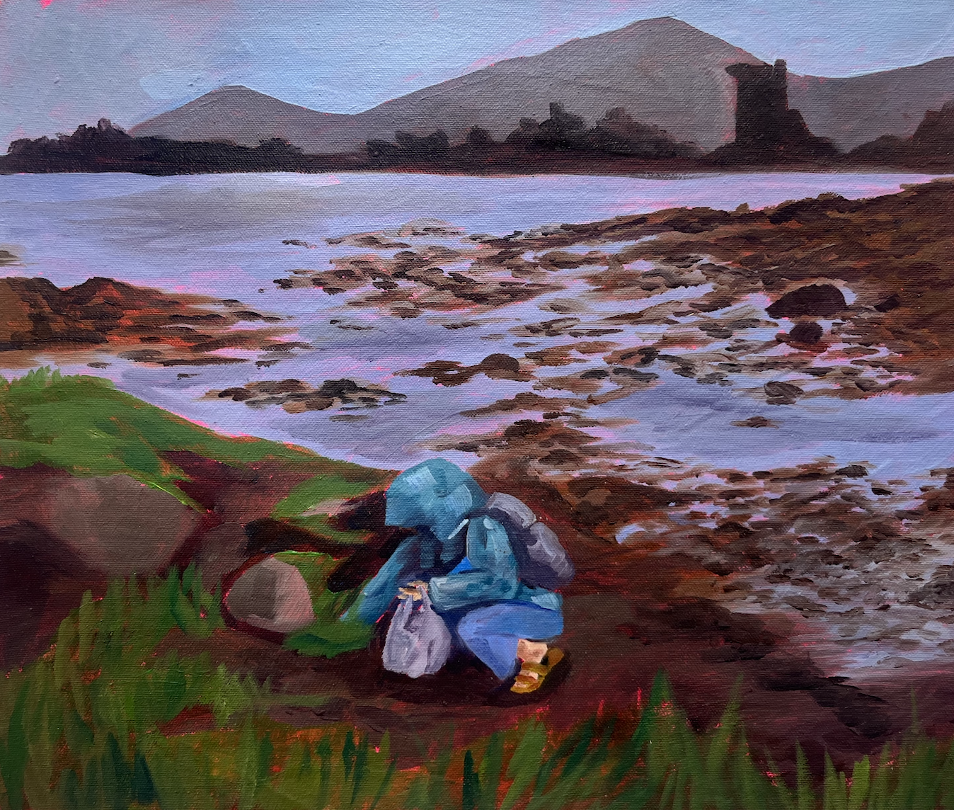 Study from Ireland, 16inx18in, 2025