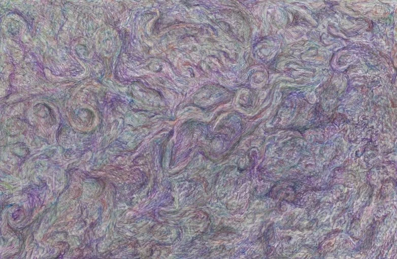 Rock, Ballpoint pen, 2025