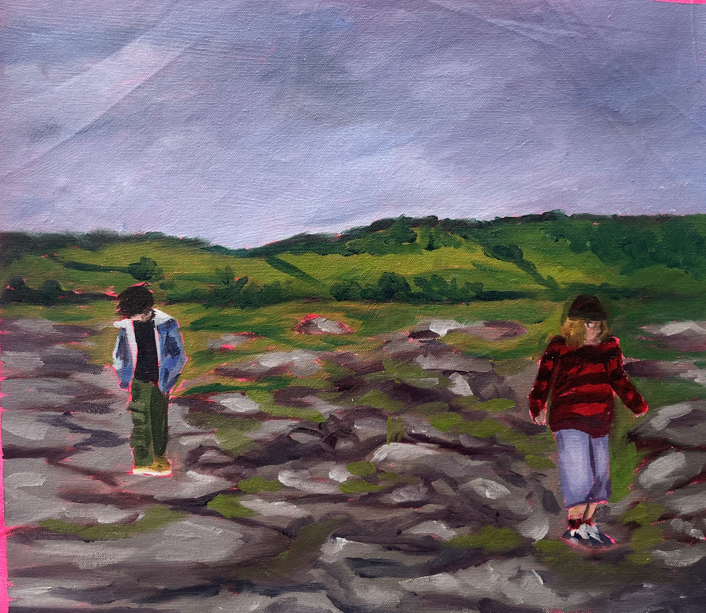 Study from Ireland, 16inx18in, 2025