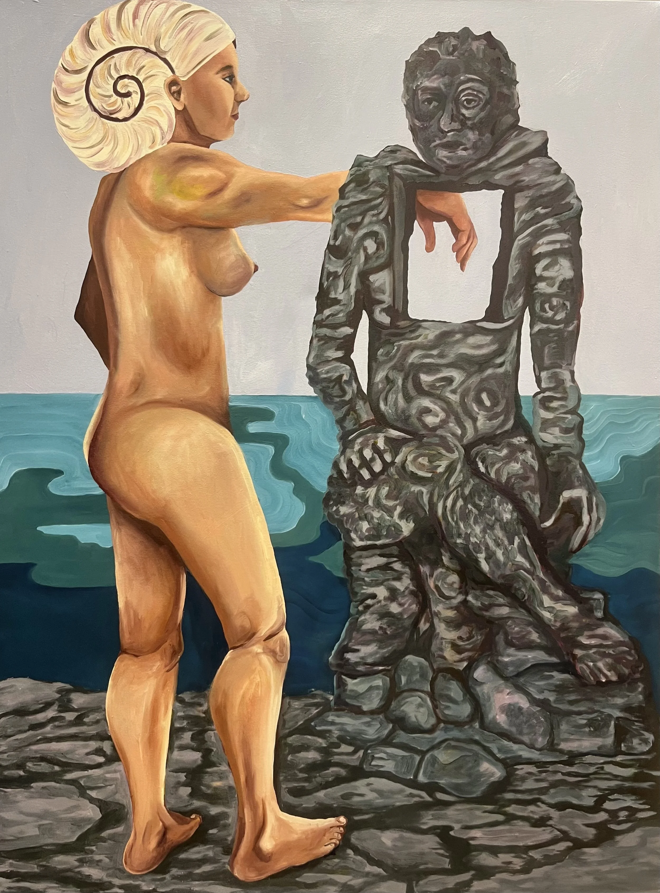 Hagstone, Oil on canvas, 3ftx4ft, 2025