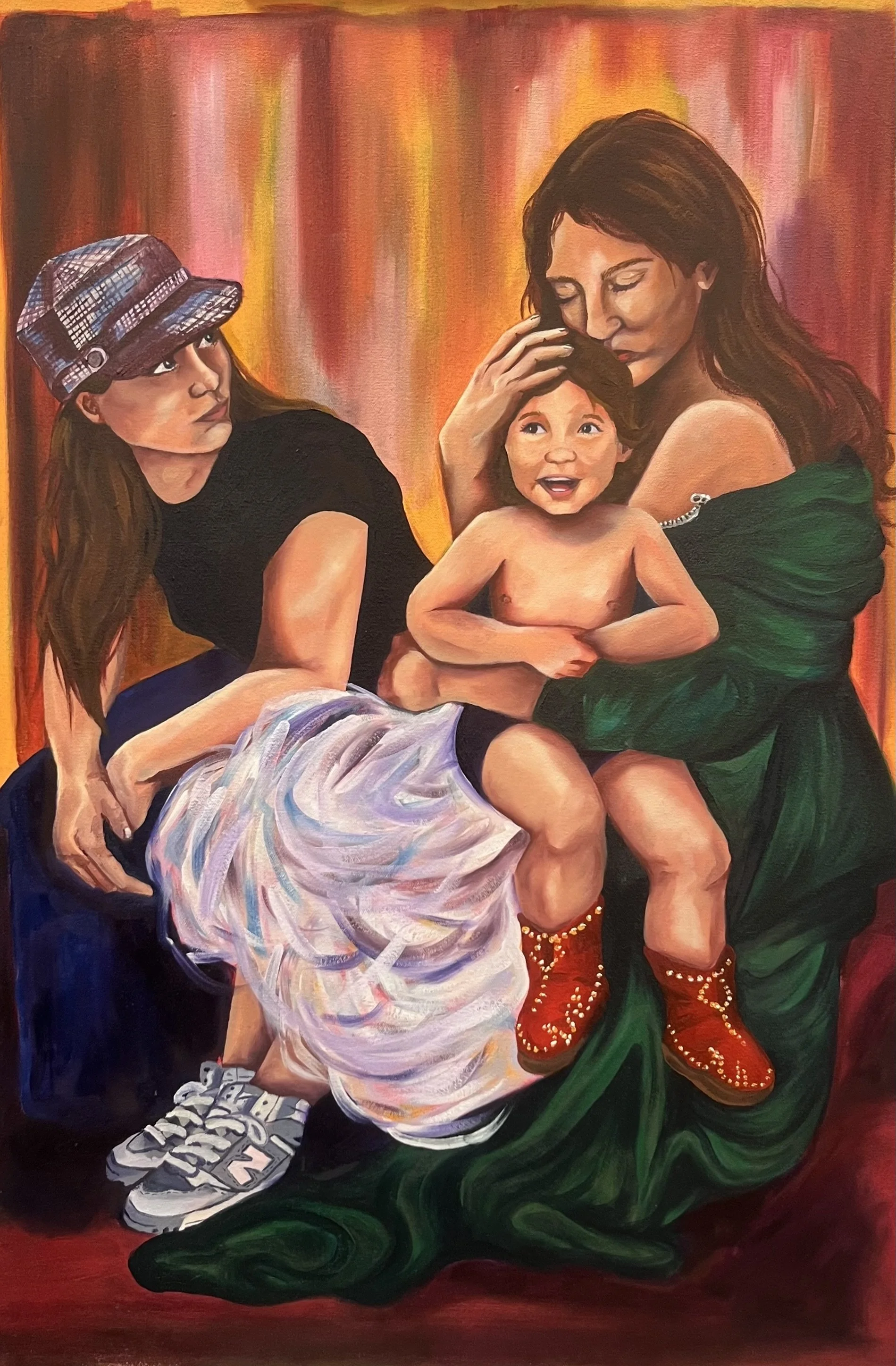 The Circus, Oil on canvas, 16inx20in, 2025