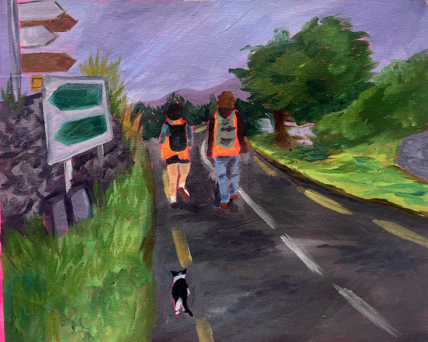 Study from Ireland, 16inx18in, 2025