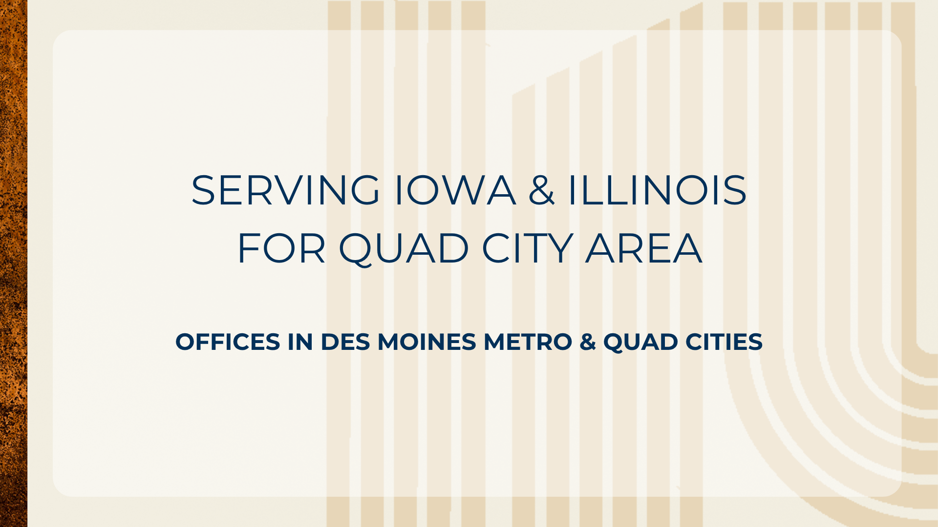 Hinders Law Serving Iowa and Illinois for Quad City Area