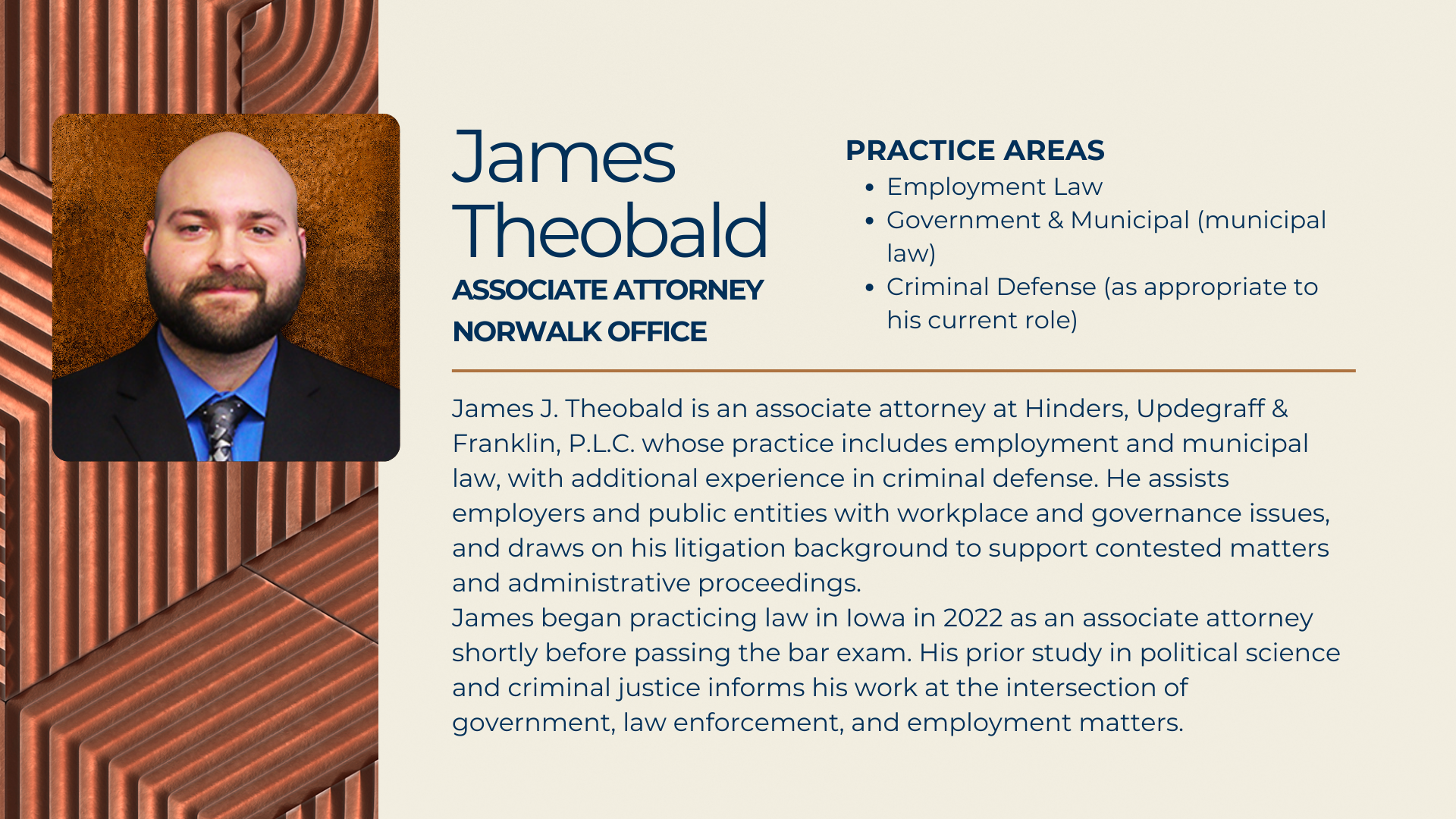 James Theobald Associate Attorney