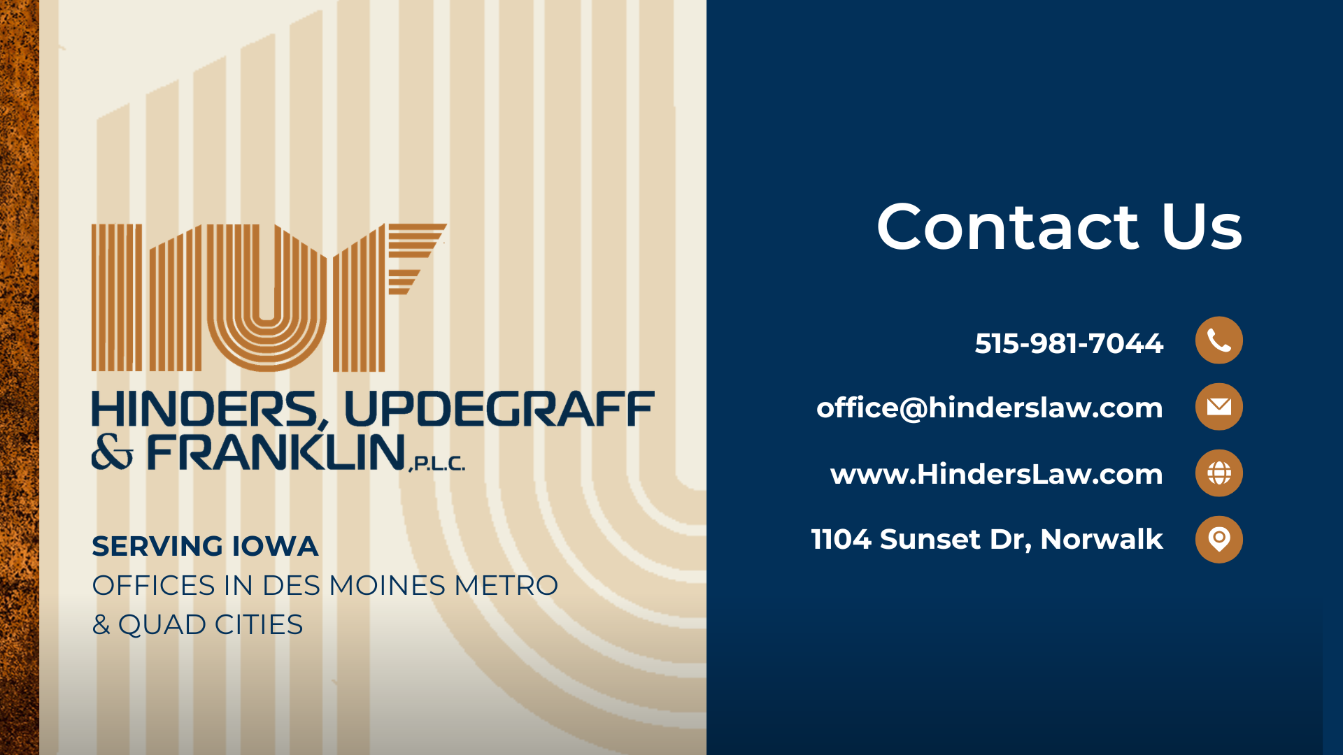 Hinders Updegraff and Franklin Contact Us Gallery