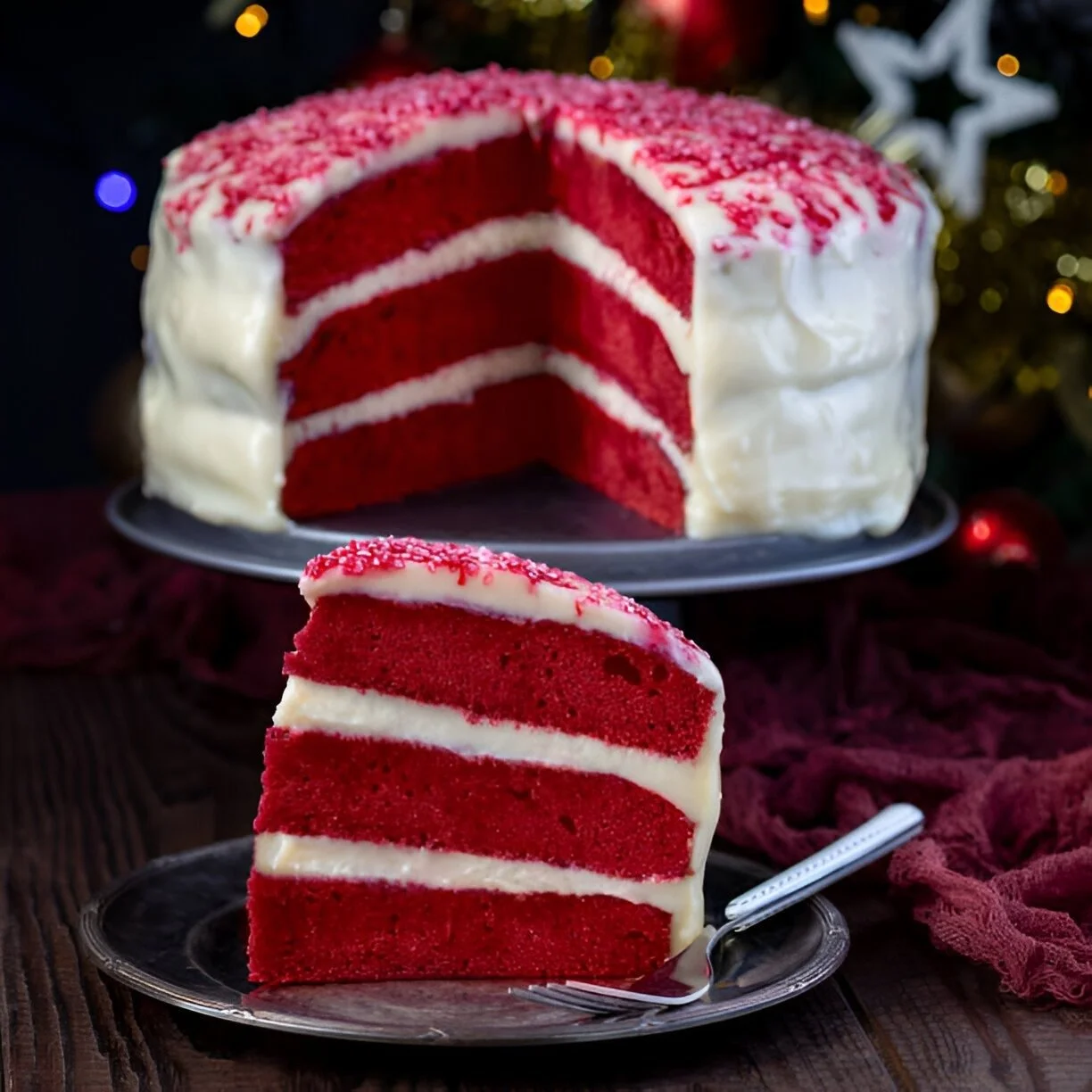 Red Velvet Delight Cake