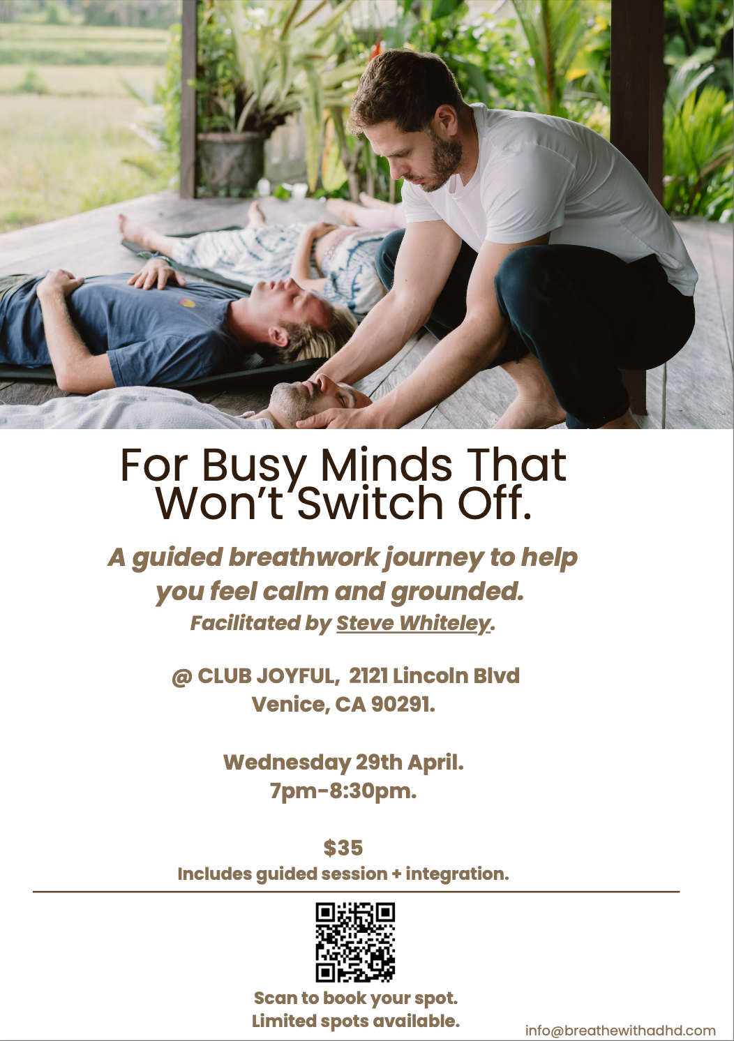 Breathwork w Steve Whiteley