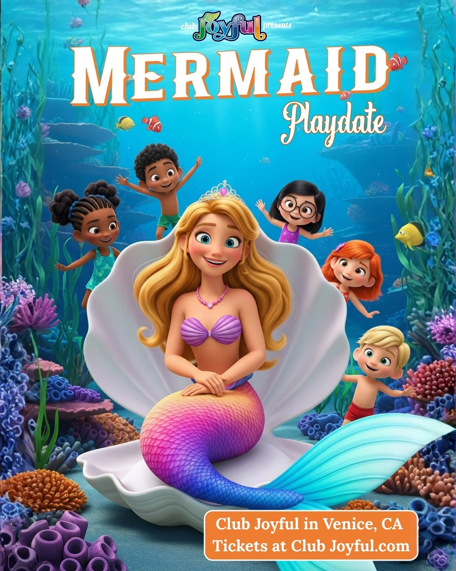 Mermaid Playdate &amp; Water Play