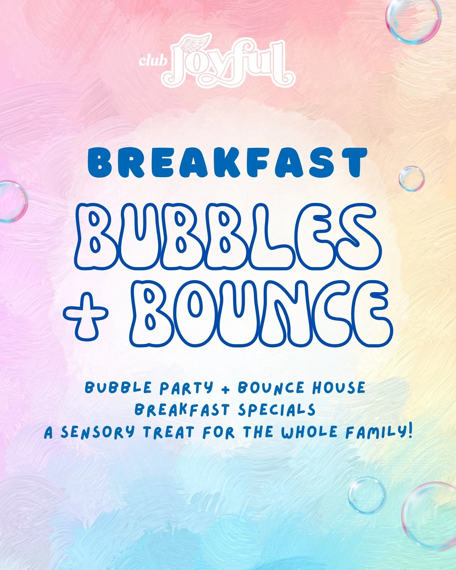 Breakfast, Bubbles + Bounce