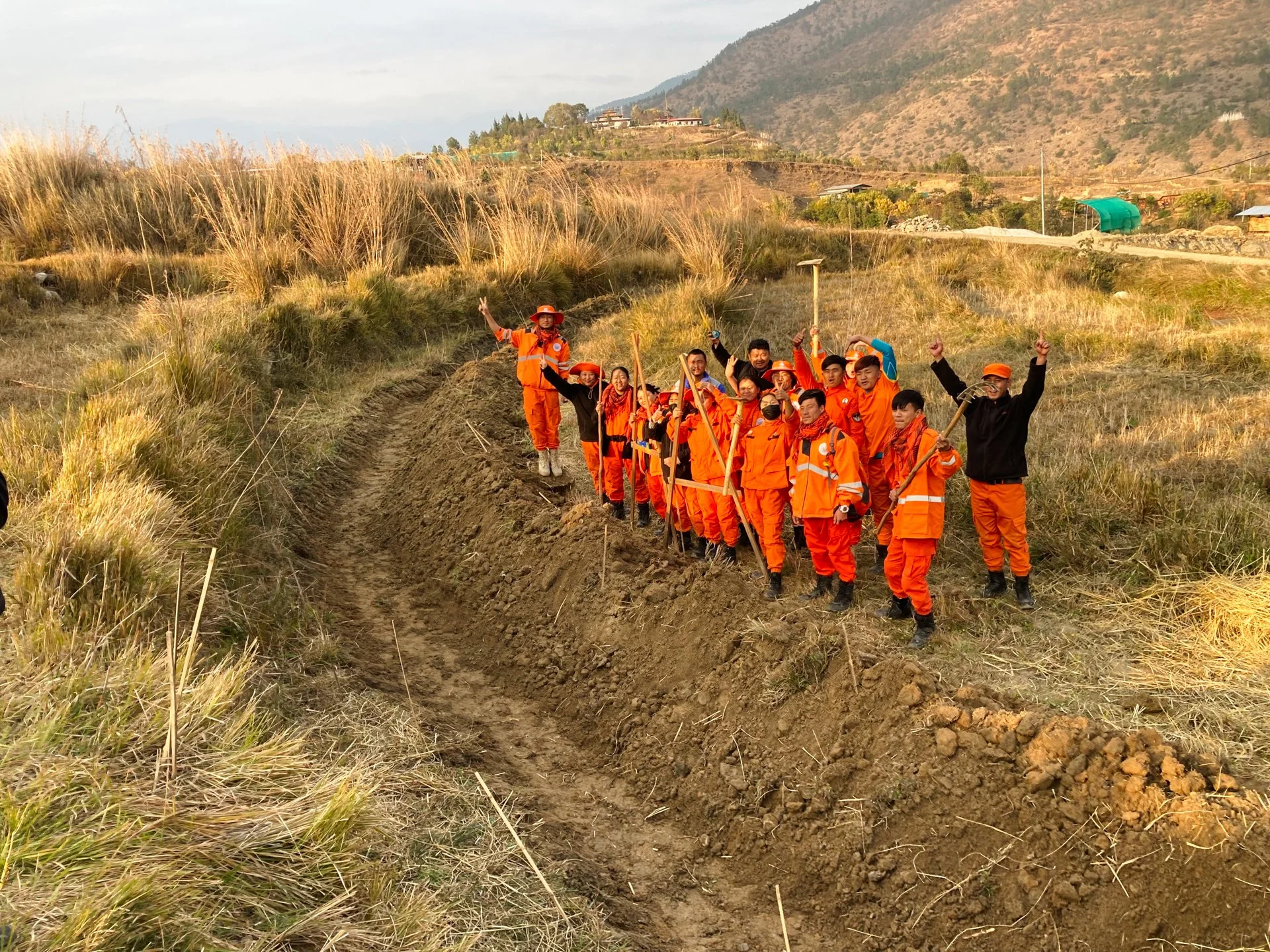 De-Suung Skills Training Programme in Bhutan — Permaculture Design Certificate course delivered by Mark Garrett on behalf of the Bhutanese government.