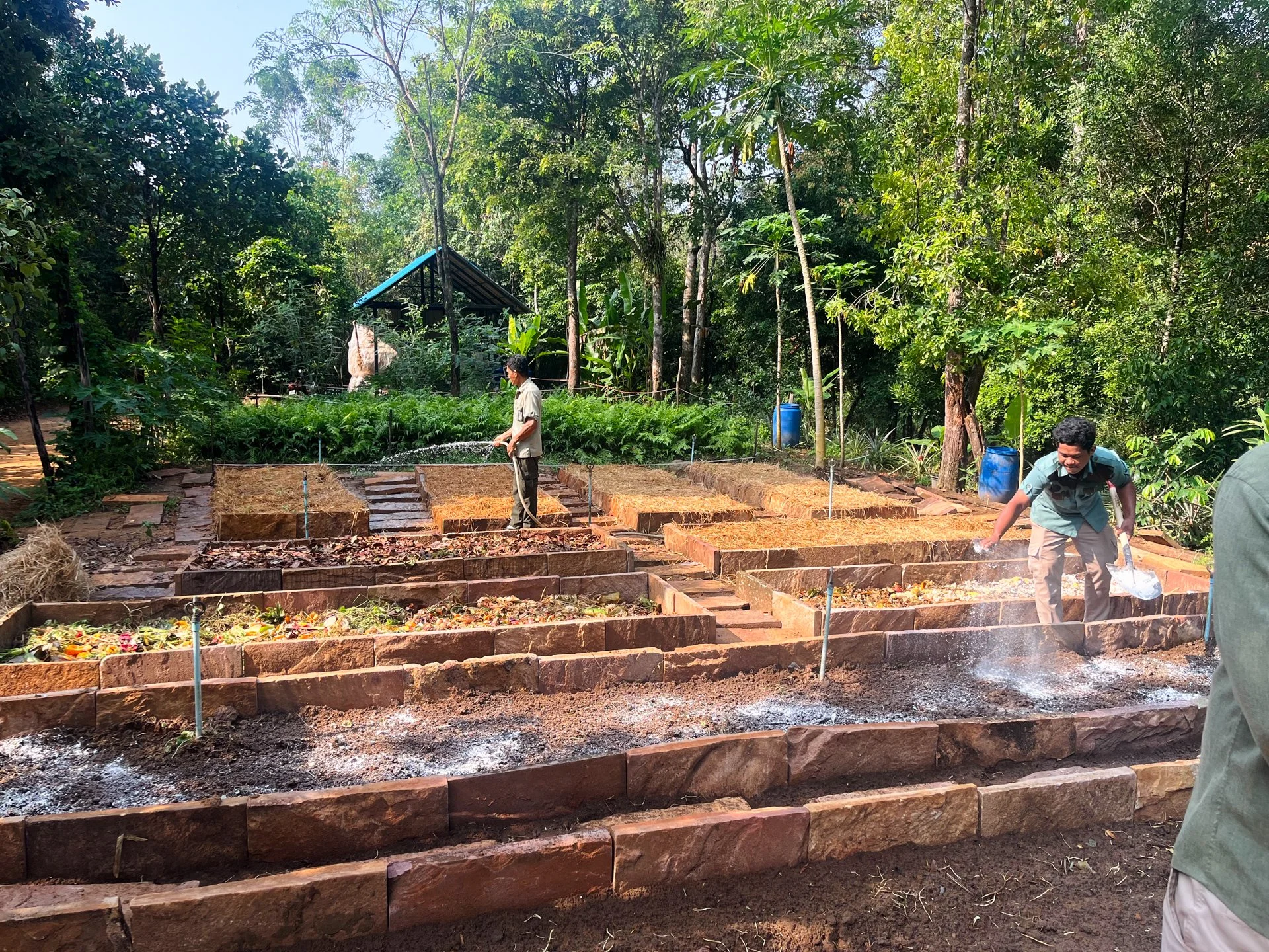 Permaculture design and sustainable systems consultation at Shinta Mani Wild luxury resort, Cambodia, by Mark Garrett Permaculture.