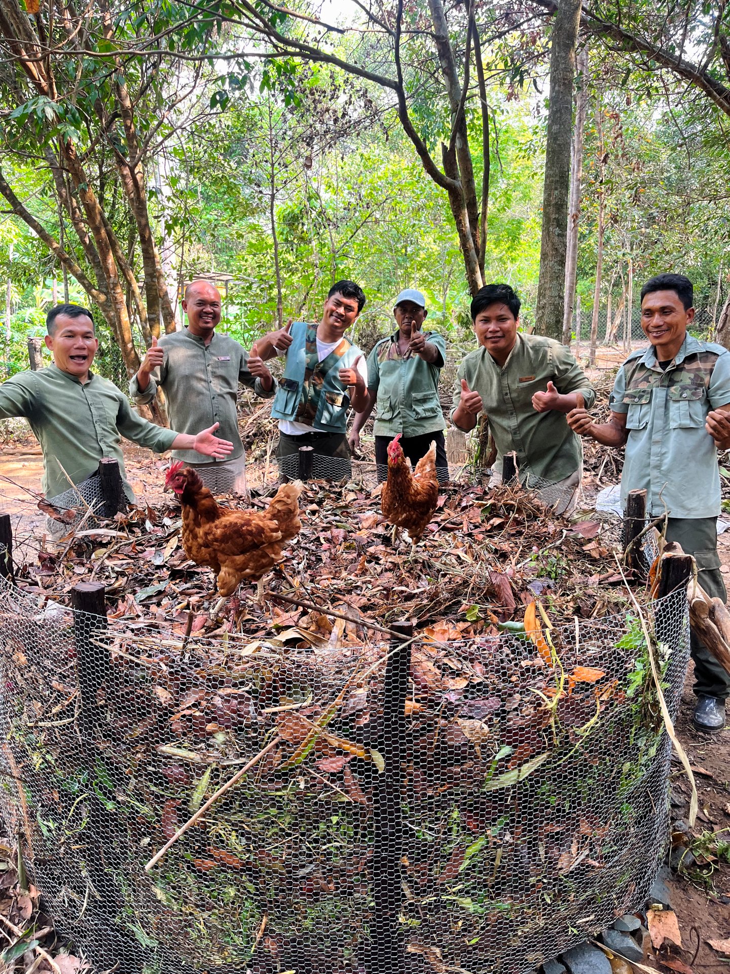 Permaculture design and sustainable systems consultation at Shinta Mani Wild luxury resort, Cambodia, by Mark Garrett Permaculture.