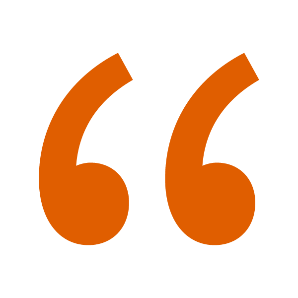 vector quotation marks burnt orange