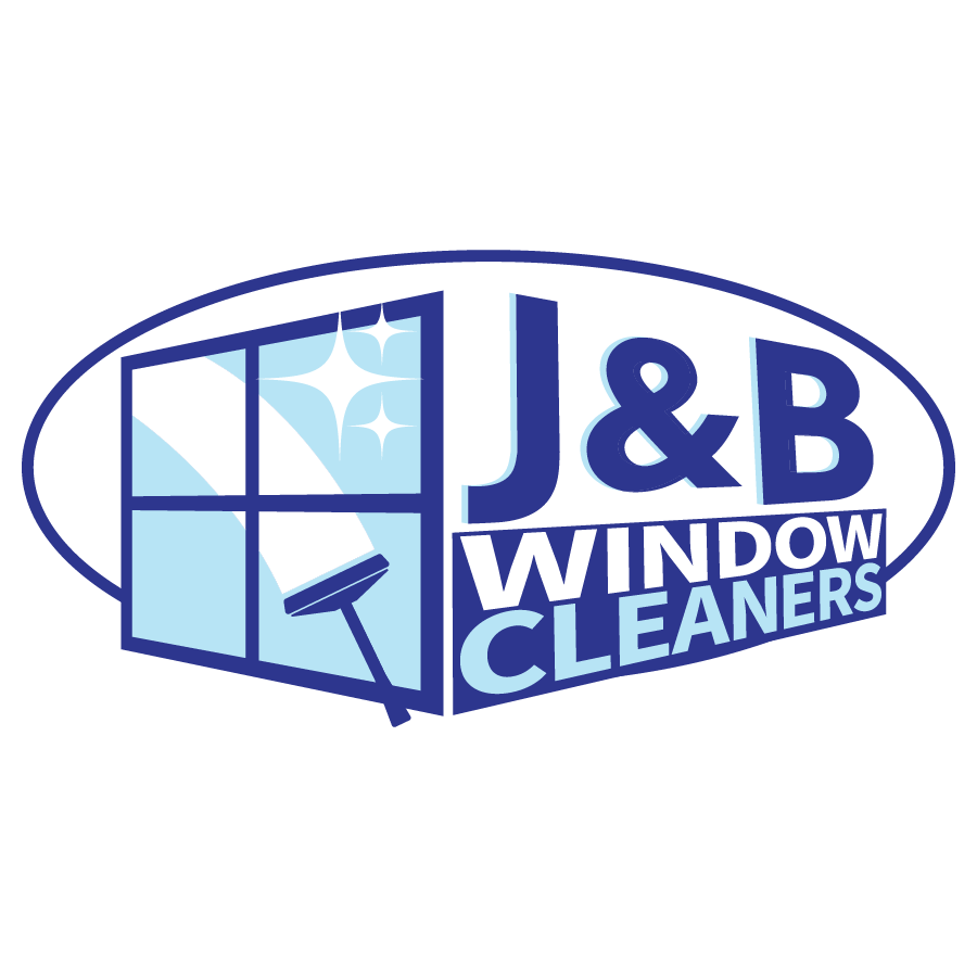Logo design for J&B Window Cleaners, an upstart entrepreneurial venture headed by teenagers  |  Graphic design logo development  |  Hanford, CA