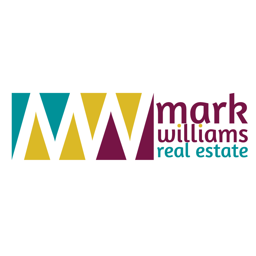 Logo design with southwest color palette for real estate agent  |  Graphic design logo development  |  Santa Fe, NM