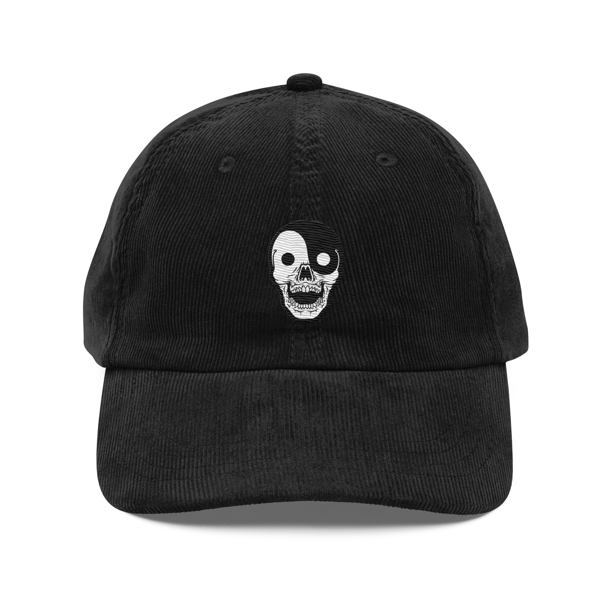 BALANCE CORDUROY CAP // VOID BLACK