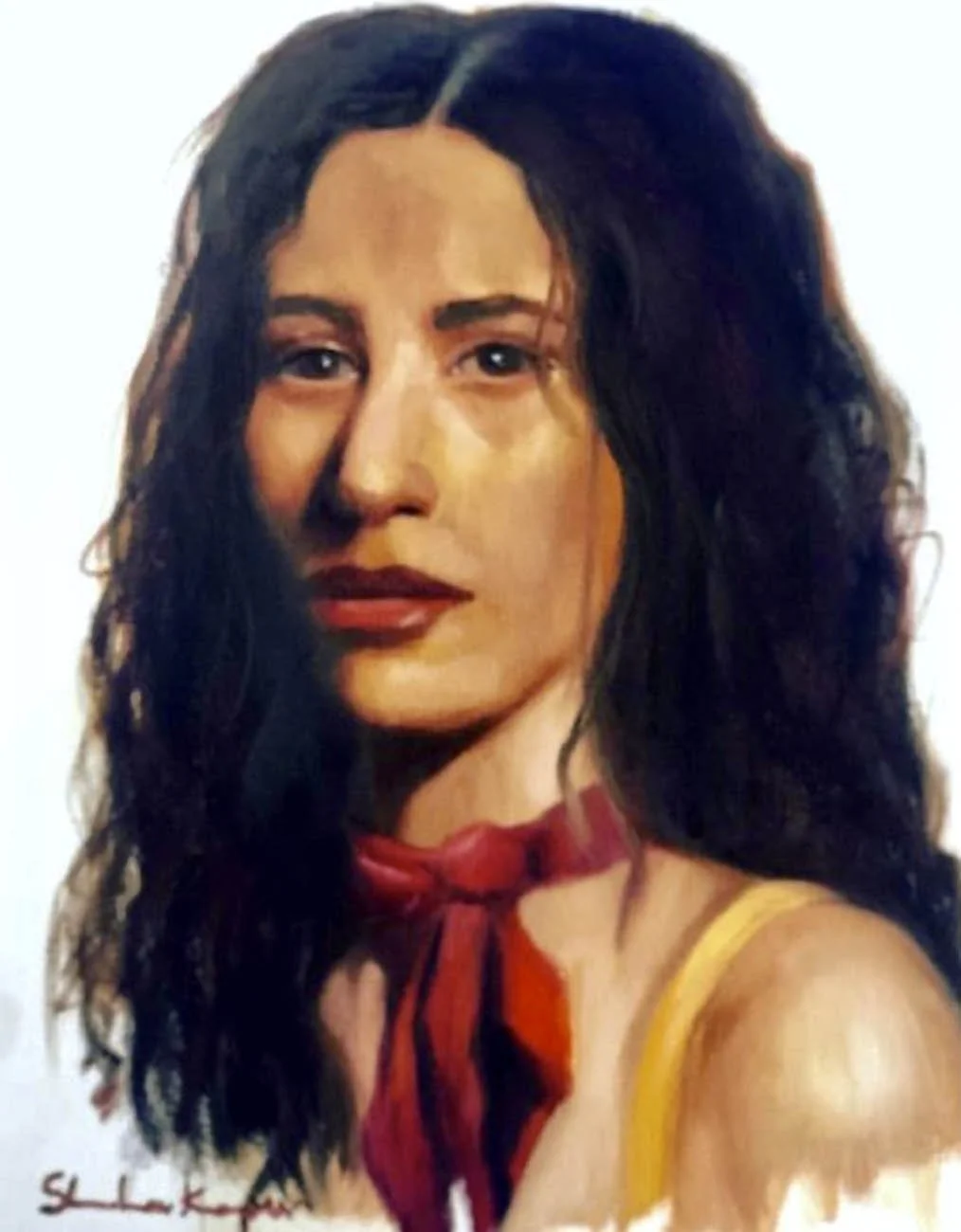 Sofia. 12 x 9 inches. Oil on canvas.